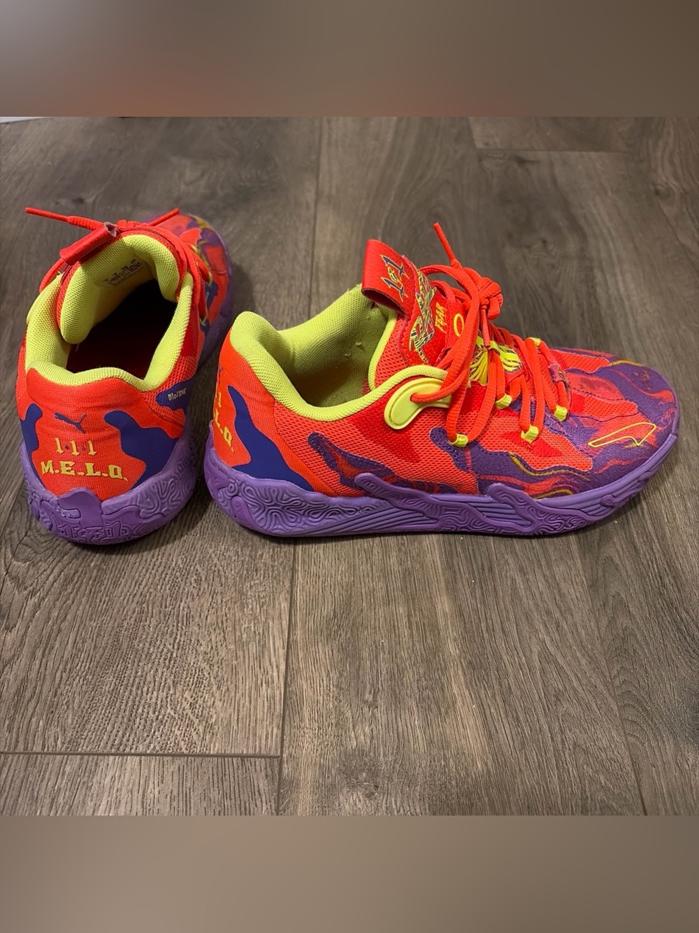Puma x LaMelo Ball MB.03 Lo Lava 310847-01 Men's Athletic Basketball Shoes Sz 7